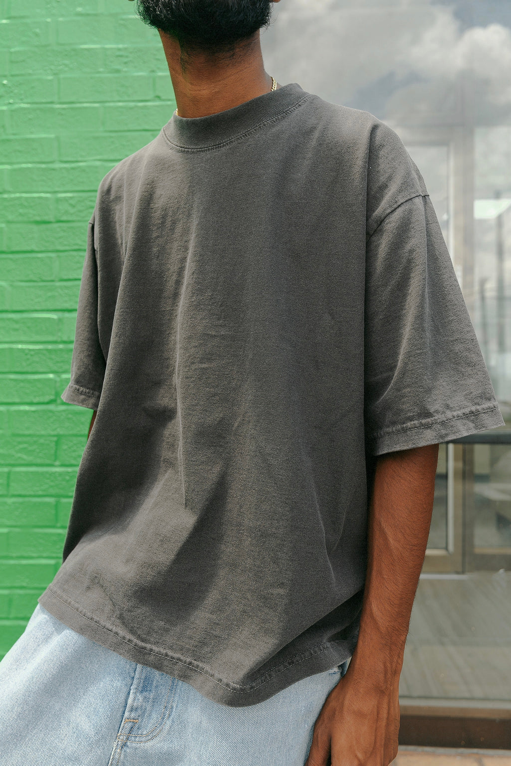 Garment Dye Drop Shoulder Shirt | Haven