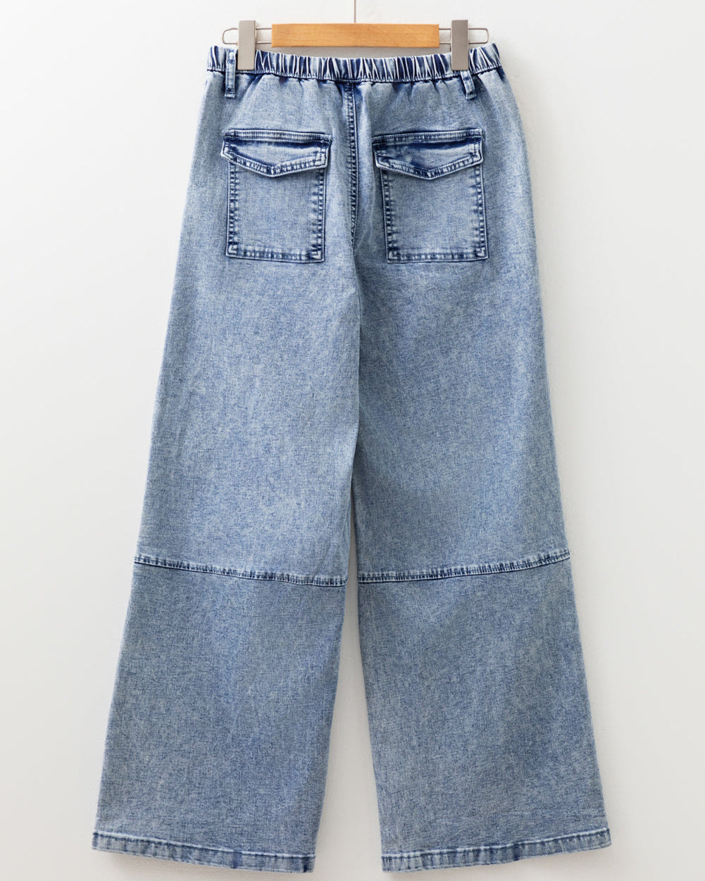 Celestine Acid Wash Barrel Jeans | Haven