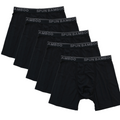 Men's Bamboo Boxer Briefs Black – 5-Pack