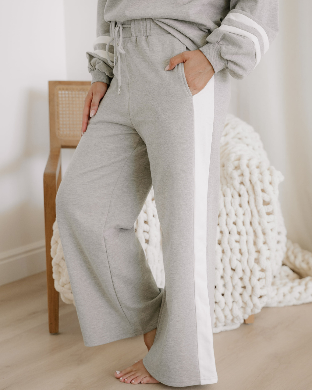 Jordyn Varsity Long Sleeve Pullover & Pants