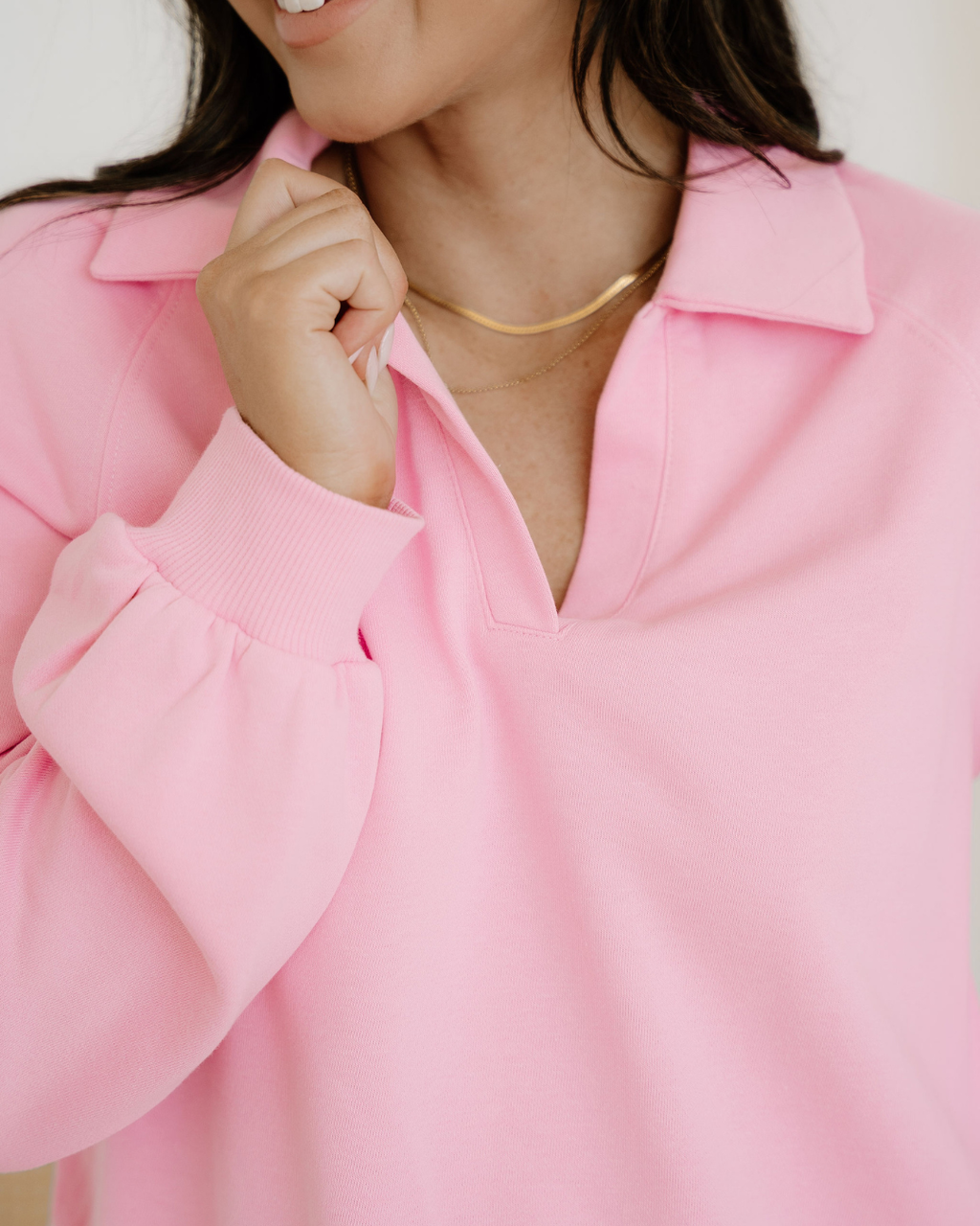Samara Polo Collar Pullover & Sweatpants Set