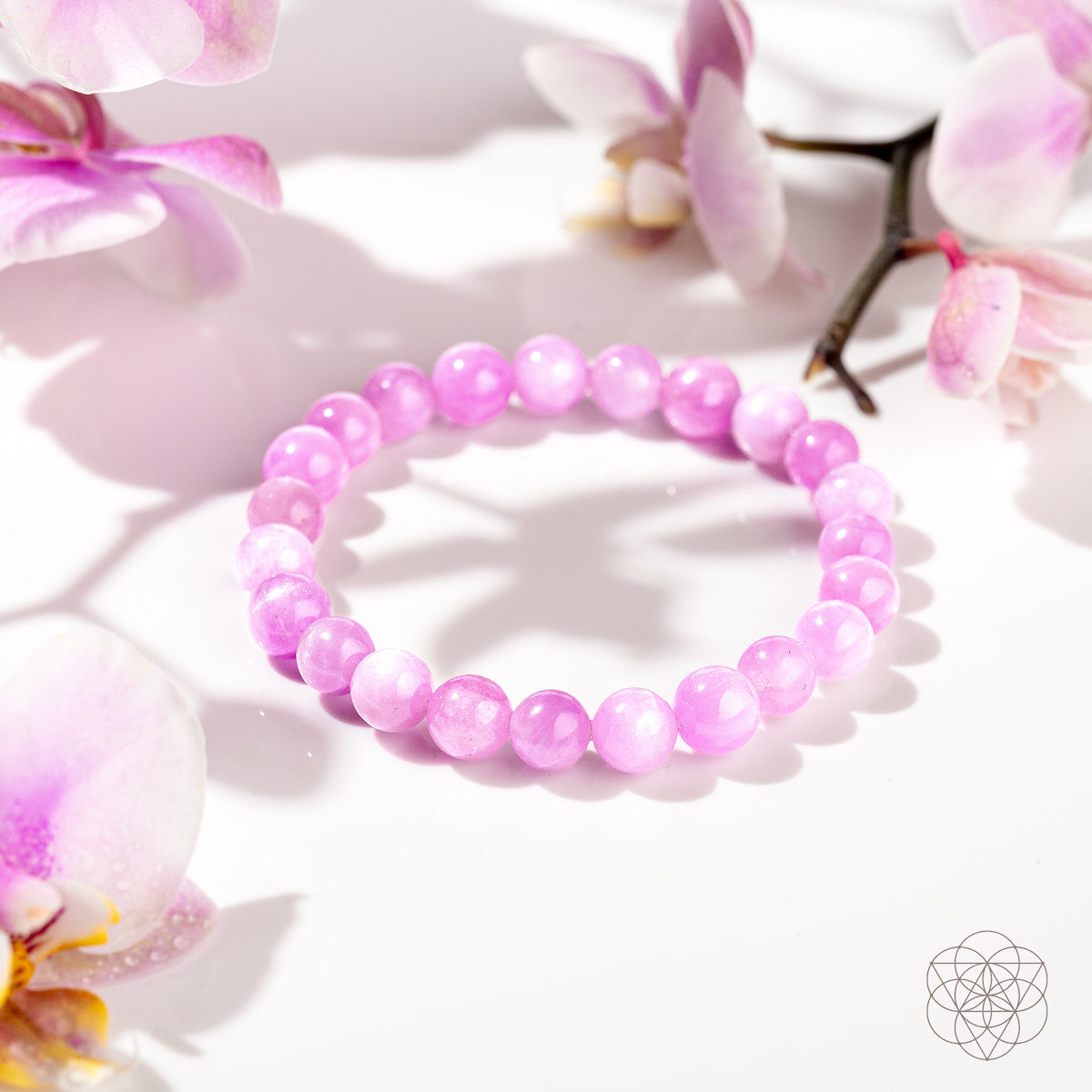Pink Kunzite Crystal Bracelet | Haven