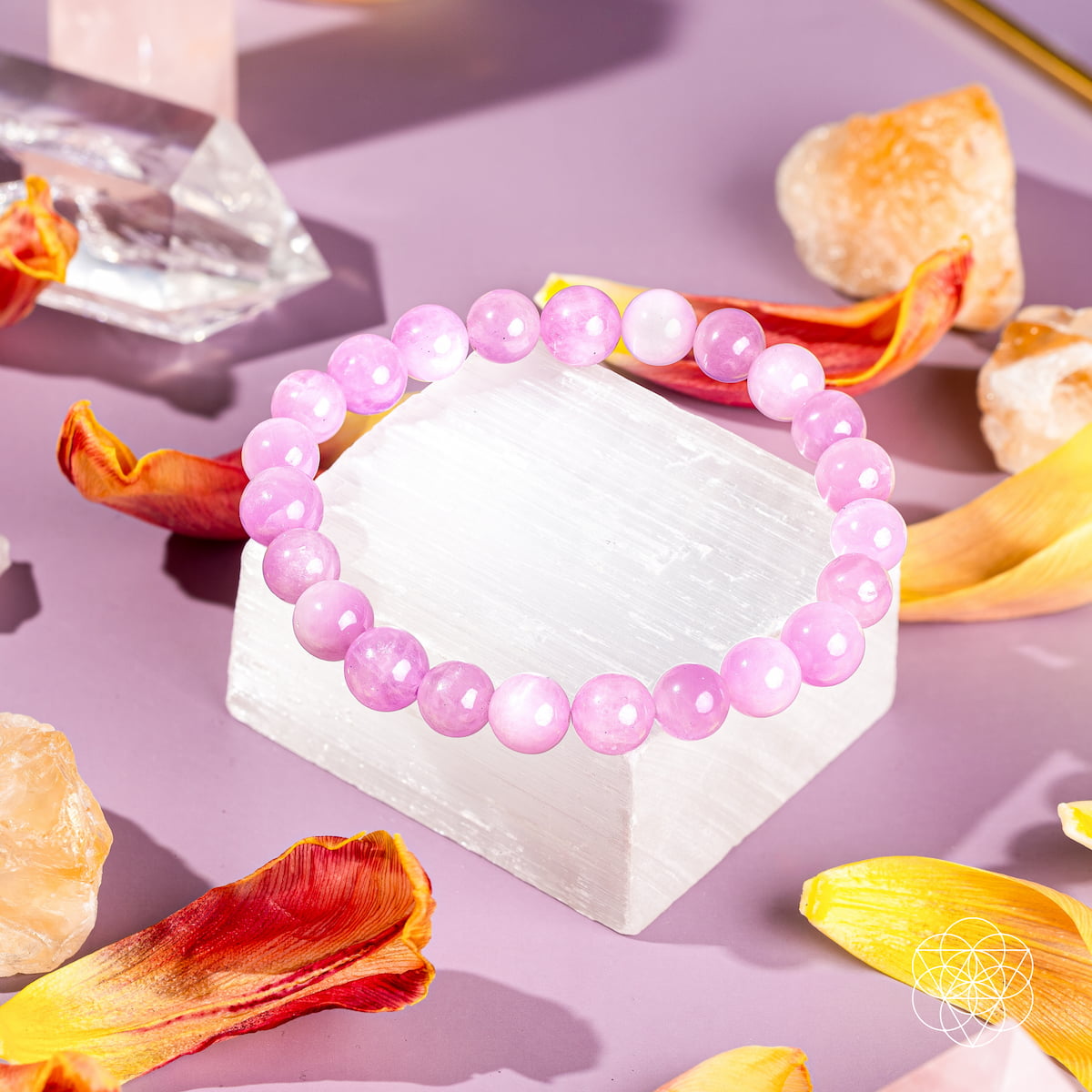 Pink Kunzite Crystal Bracelet | Haven