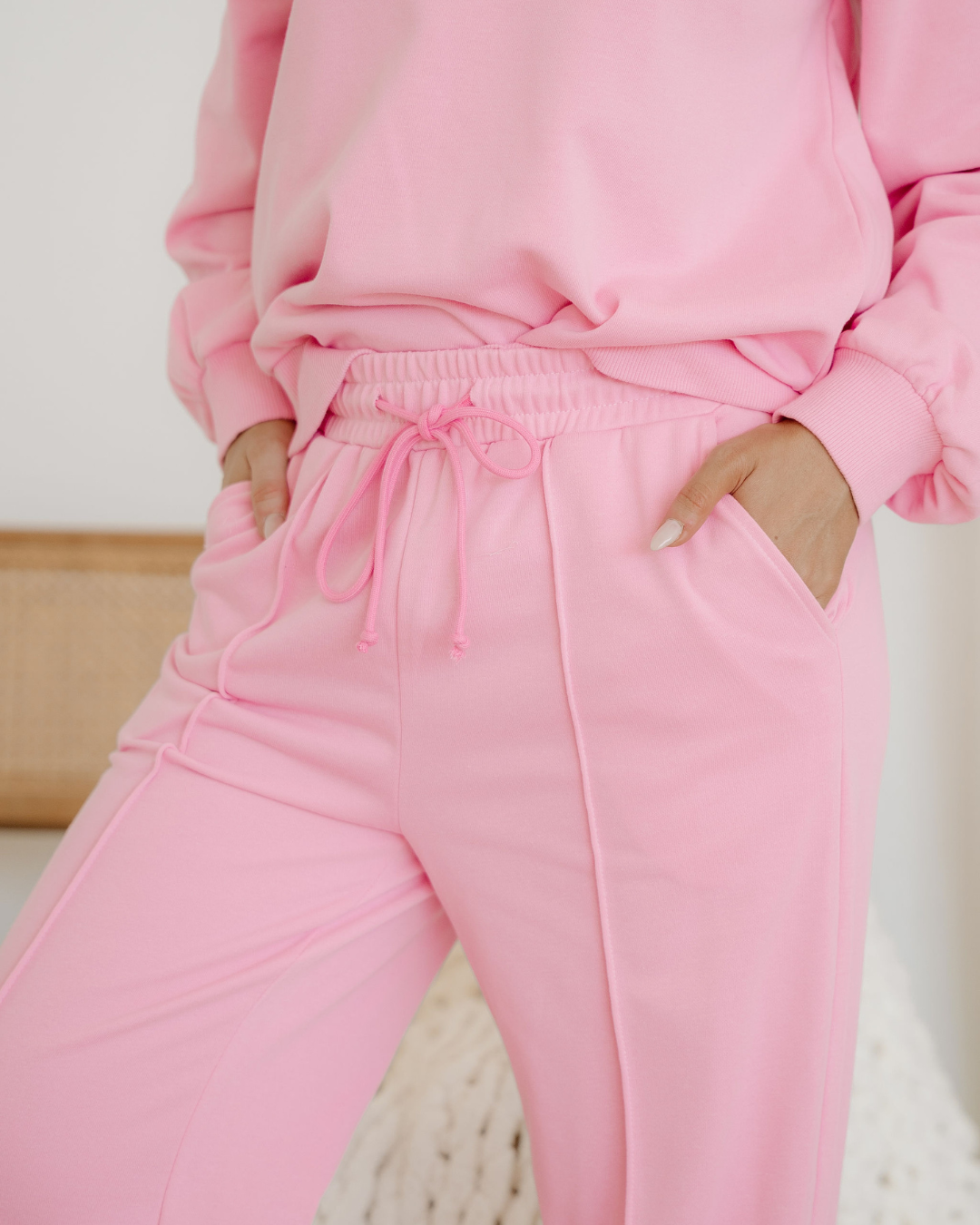 Samara Polo Collar Pullover & Sweatpants Set