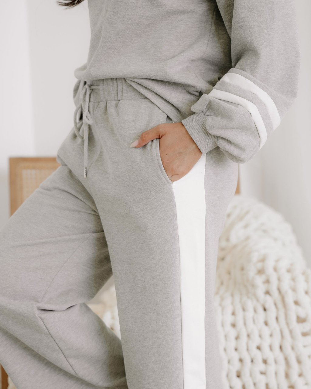 Jordyn Varsity Long Sleeve Pullover & Pants