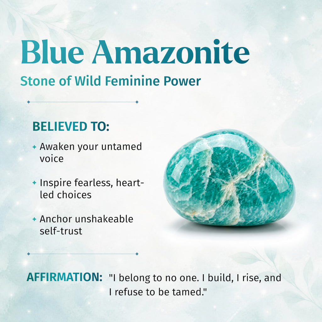 Blue Amazonite Crystal Bracelet | Haven