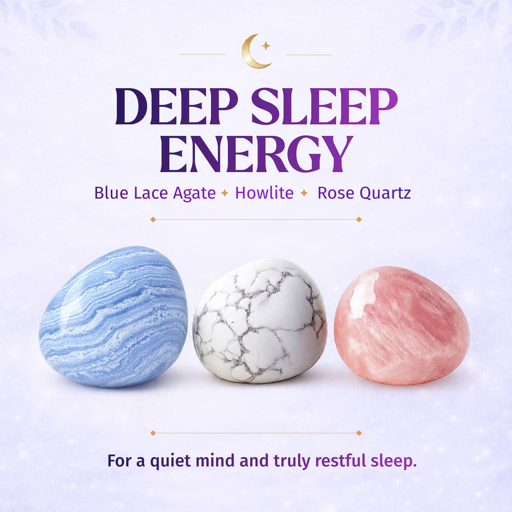 Deep Sleep Crystal Trio Bracelet | Haven