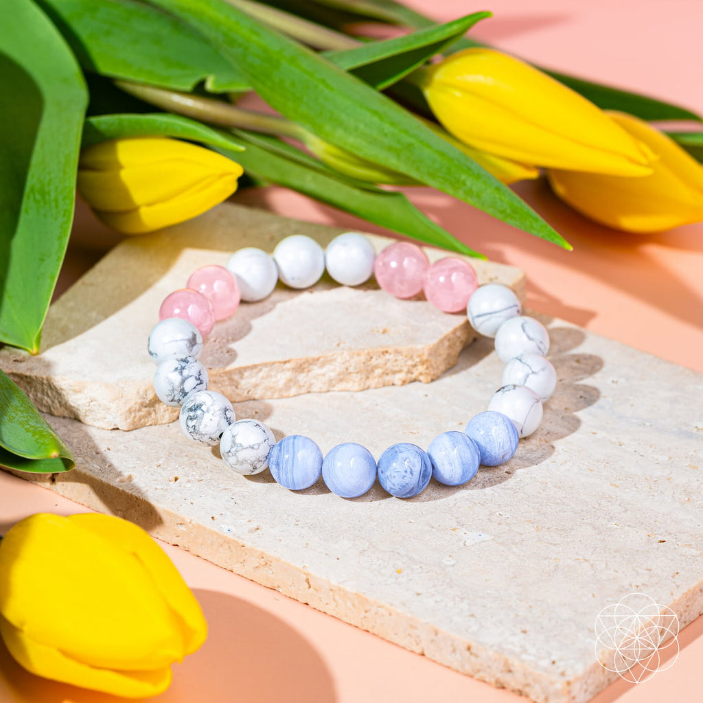 Deep Sleep Crystal Trio Bracelet | Haven