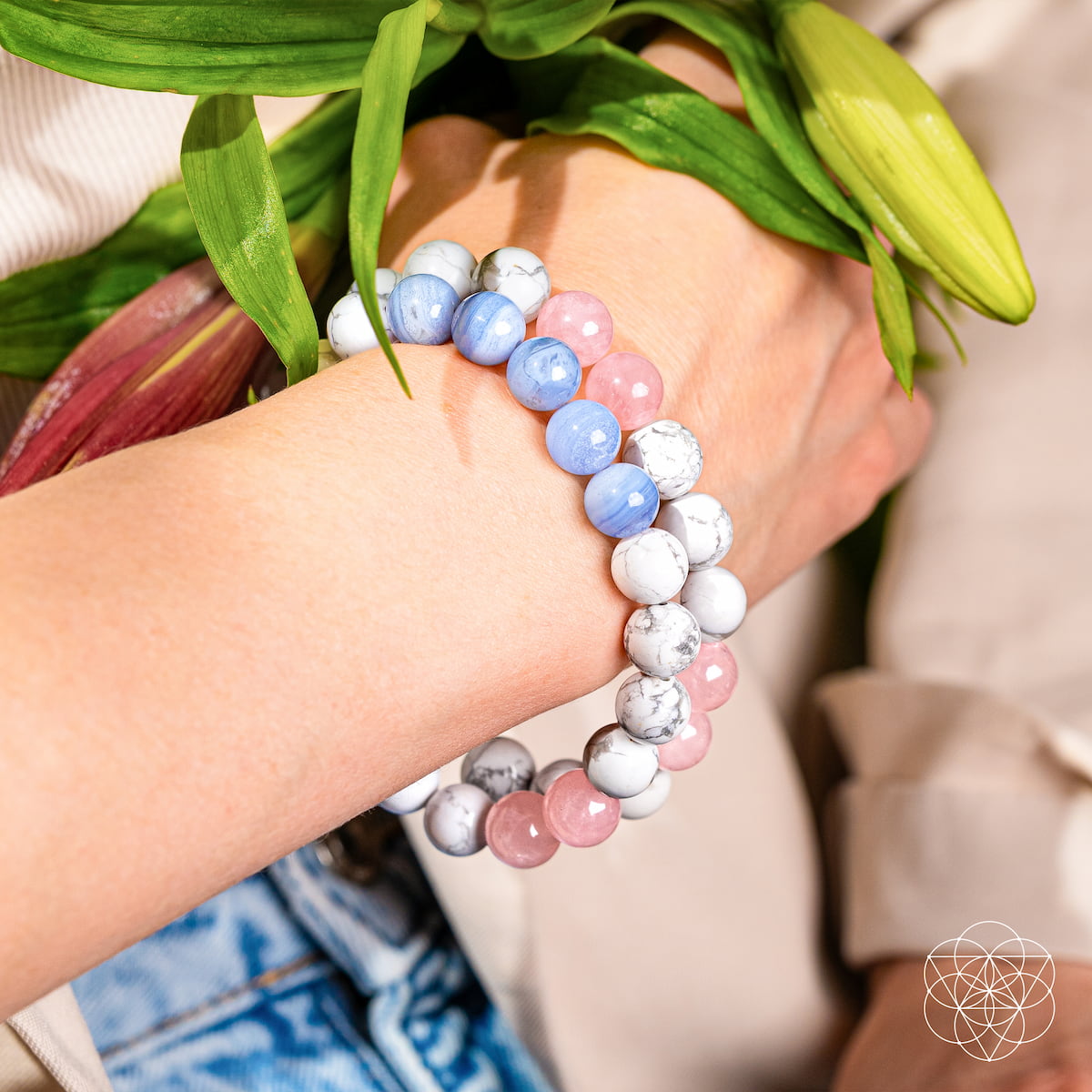 Deep Sleep Crystal Trio Bracelet | Haven