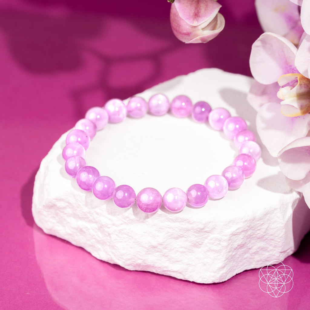 Pink Kunzite Crystal Bracelet | Haven