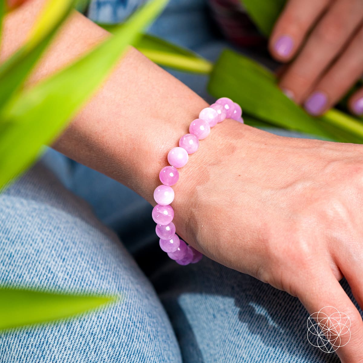 Pink Kunzite Crystal Bracelet | Haven