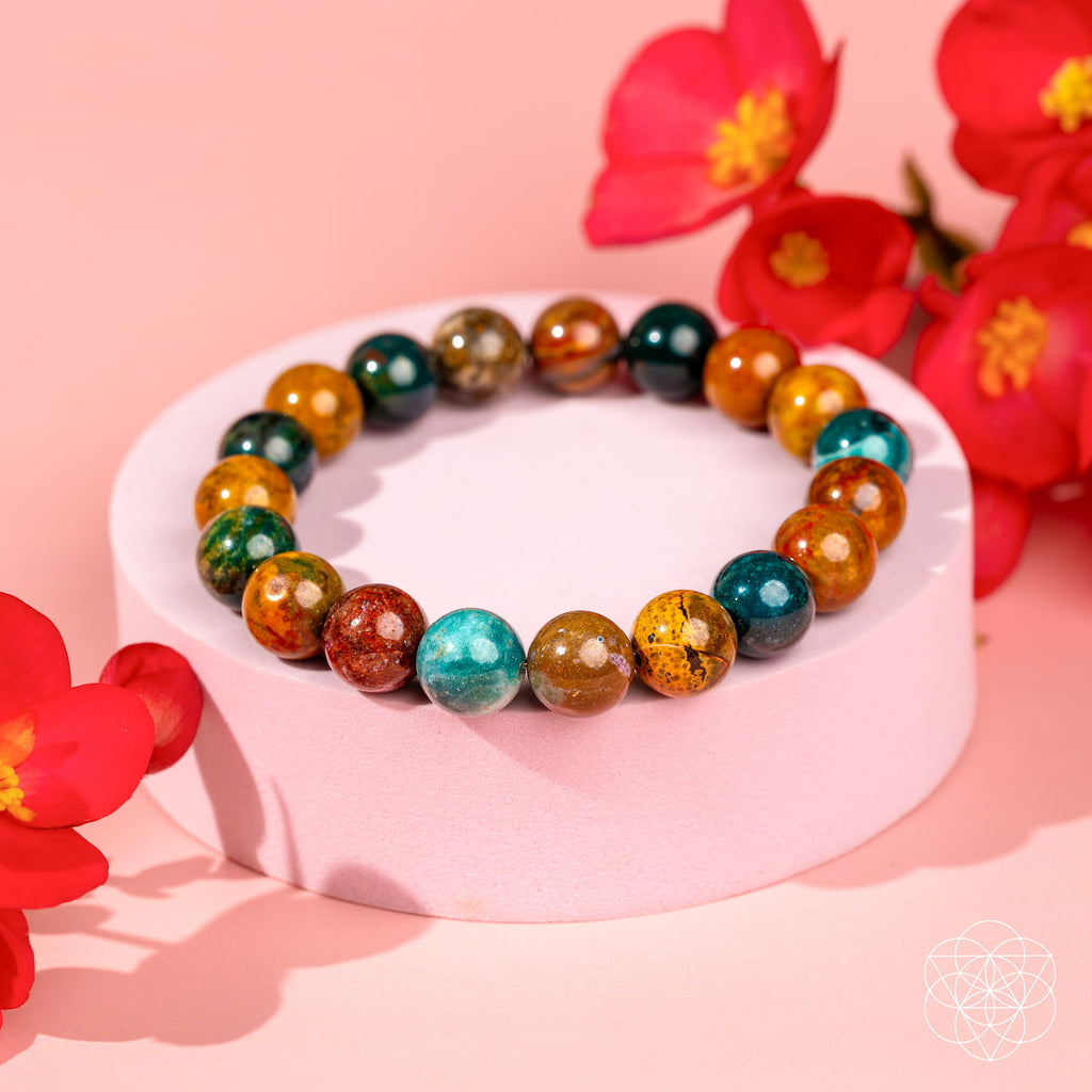 Ocean Jasper Crystal Bracelet | Haven