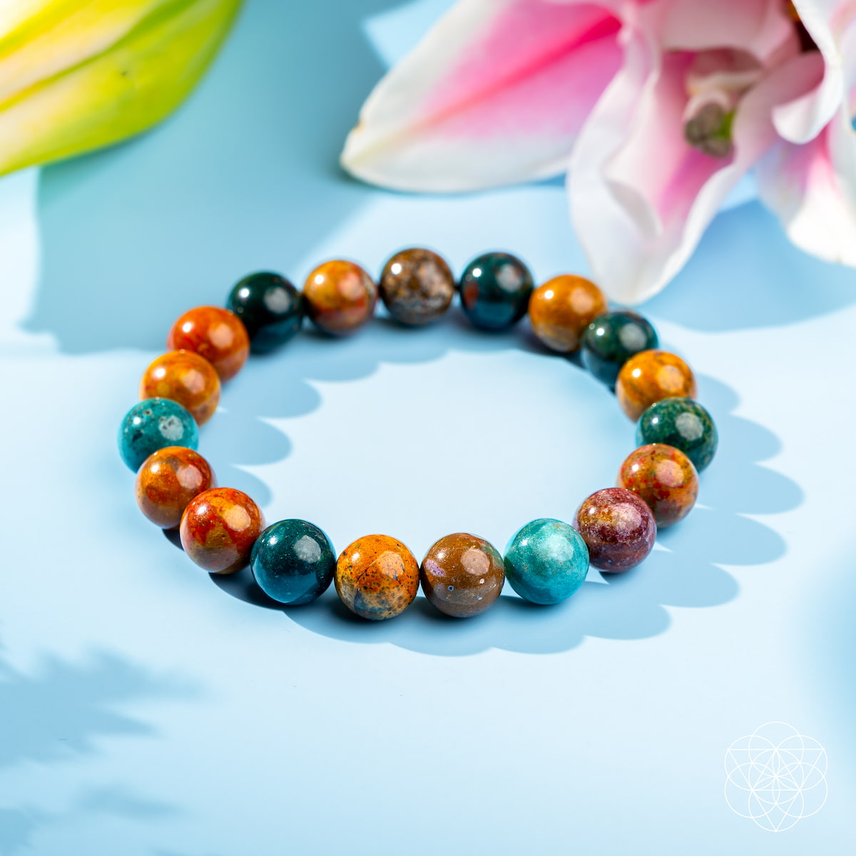 Ocean Jasper Crystal Bracelet | Haven