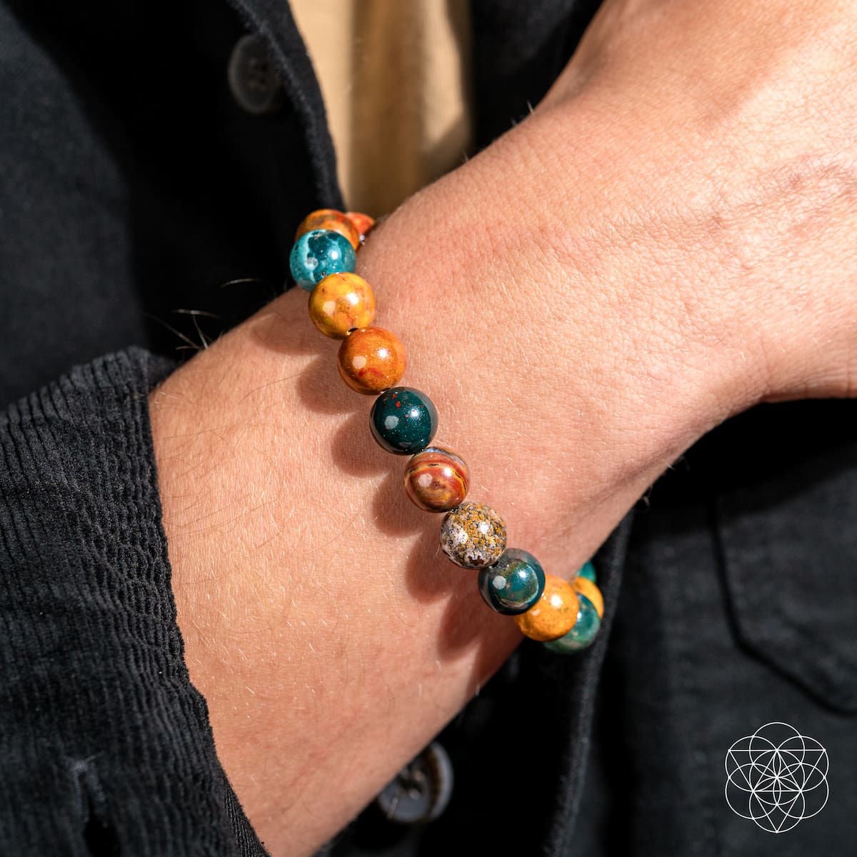 Ocean Jasper Crystal Bracelet | Haven