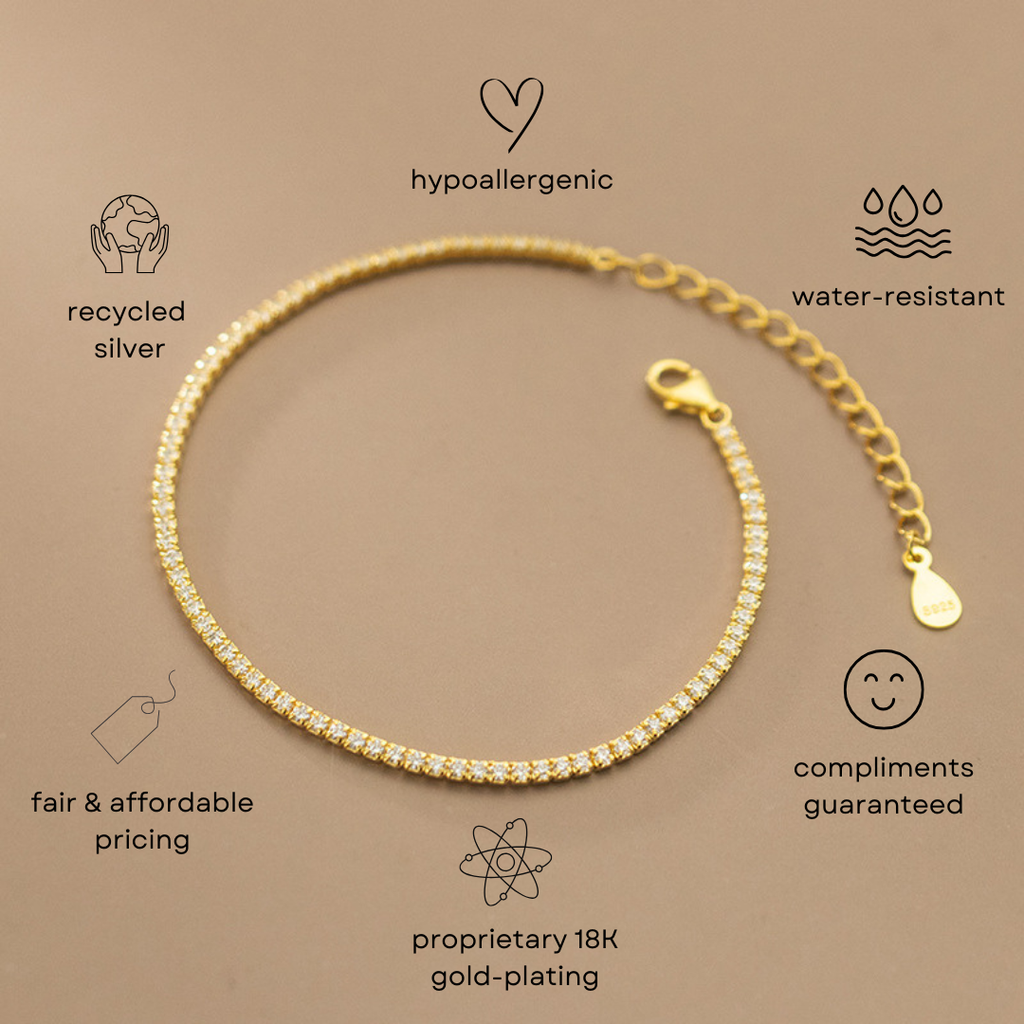 Michelle Tennis Bracelet | Haven