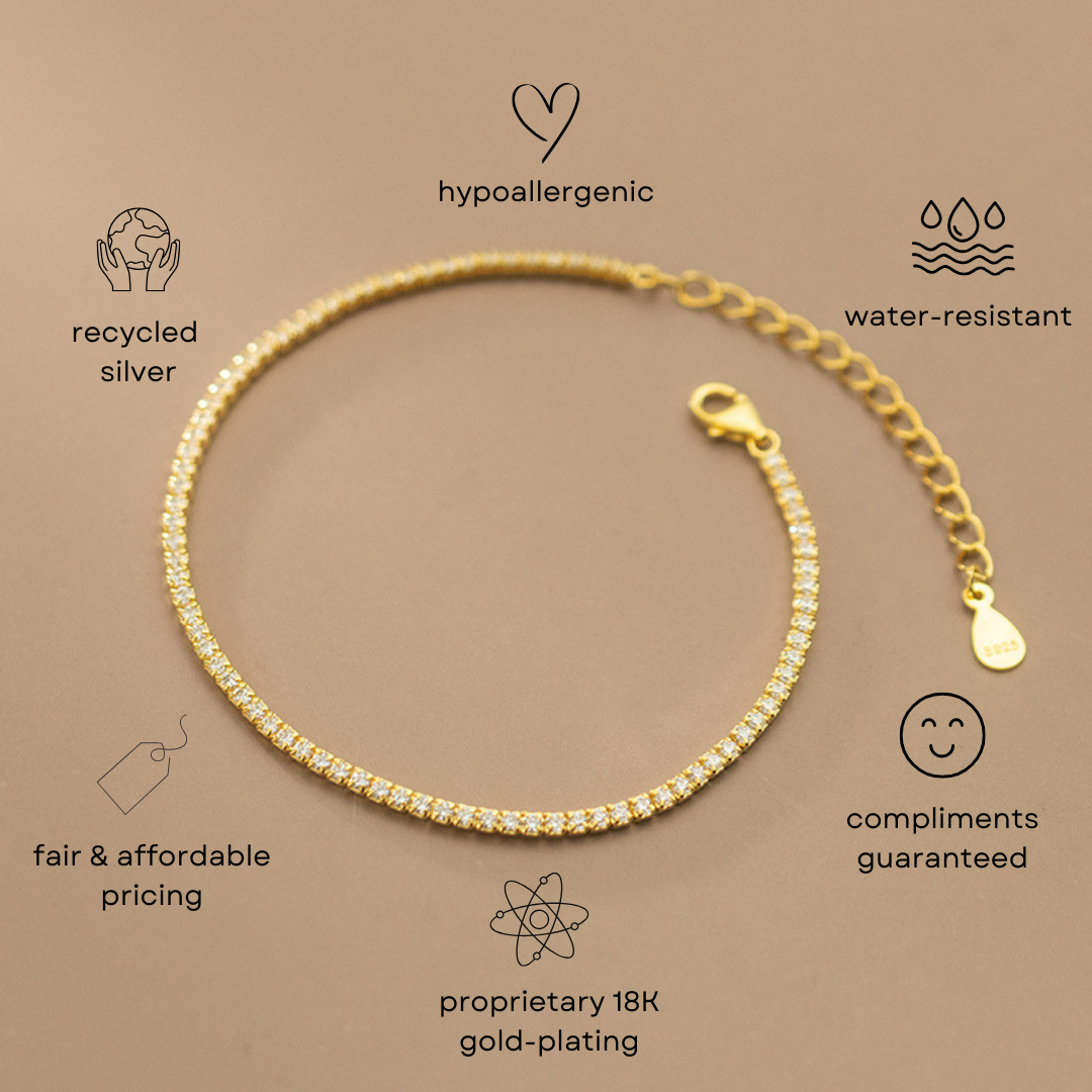 Michelle Tennis Bracelet | Haven