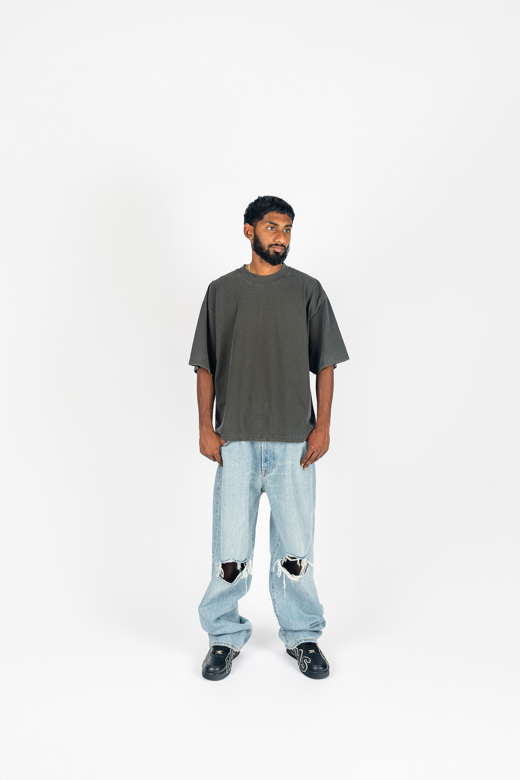 Garment Dye Drop Shoulder Shirt | Haven