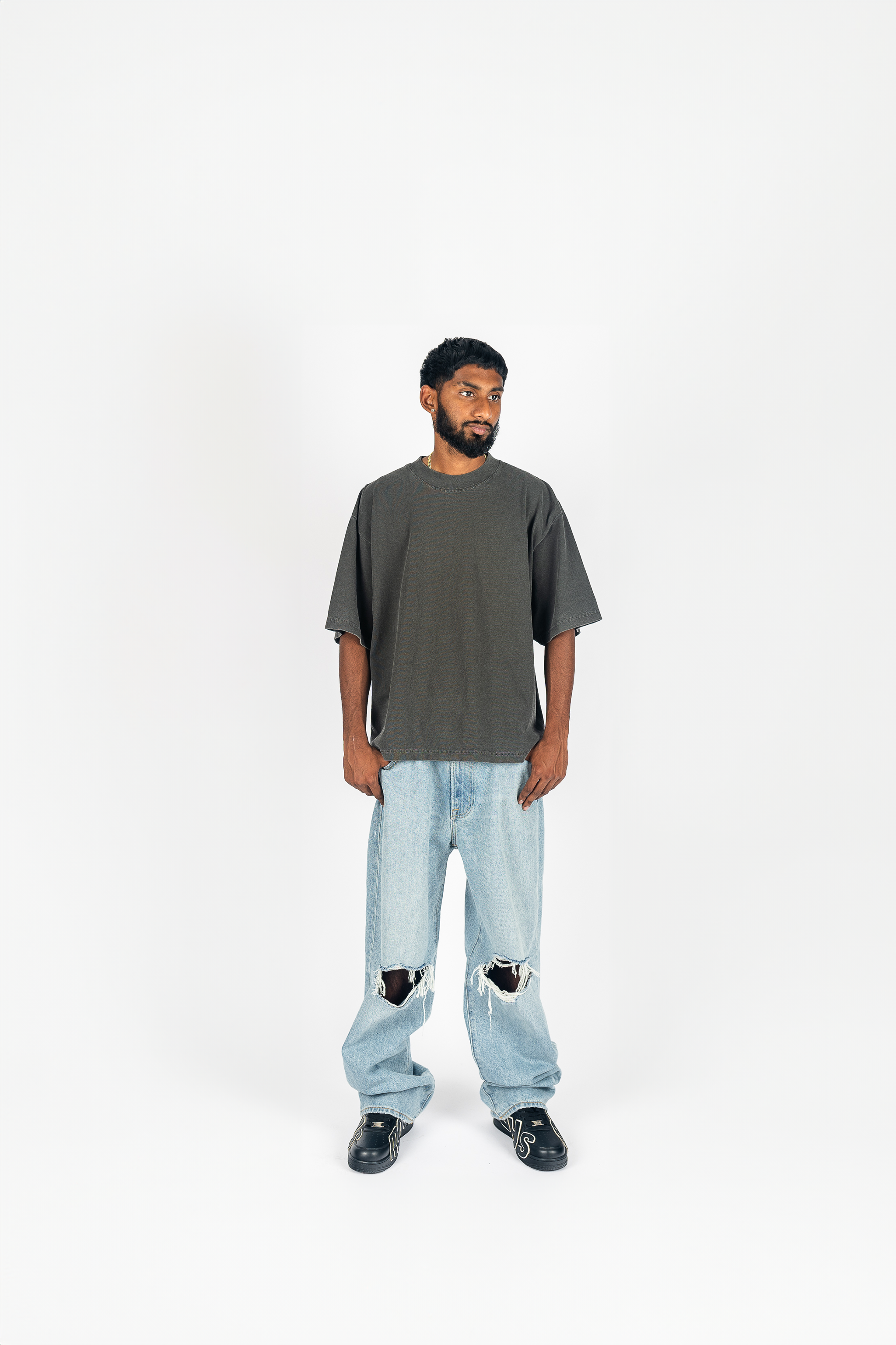 Garment Dye Drop Shoulder Shirt | Haven