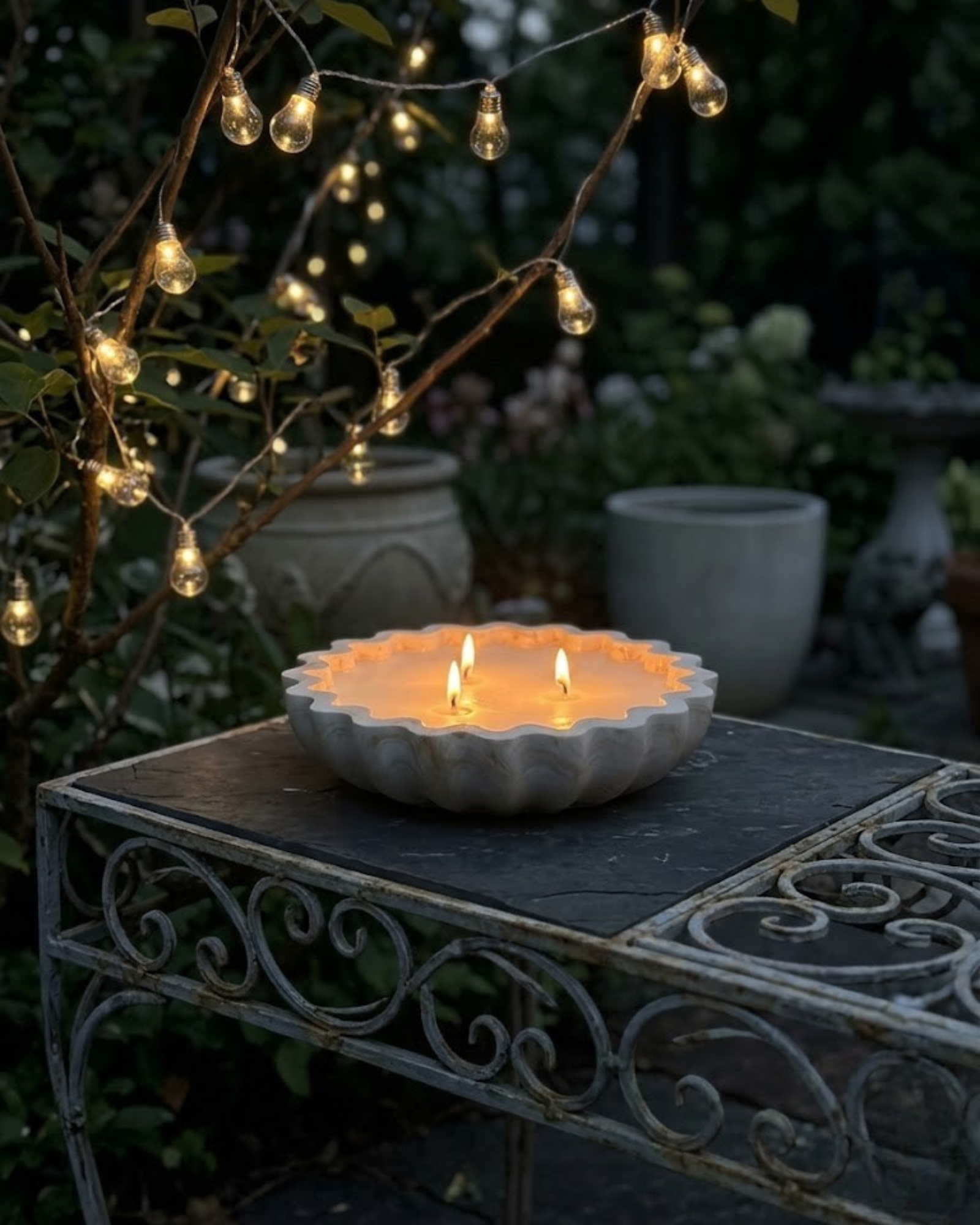 Fluted Candle Bowl | Haven