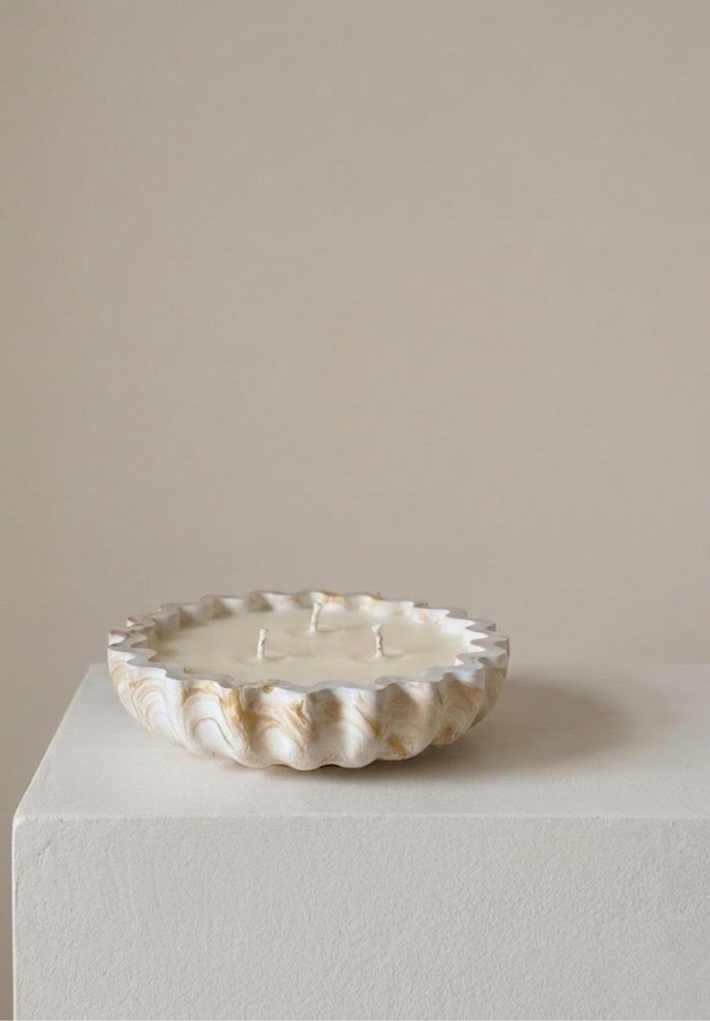 Fluted Candle Bowl | Haven