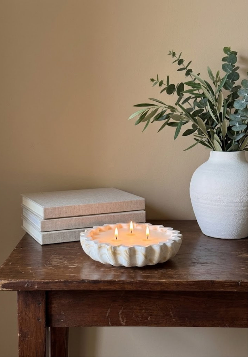 Fluted Candle Bowl | Haven