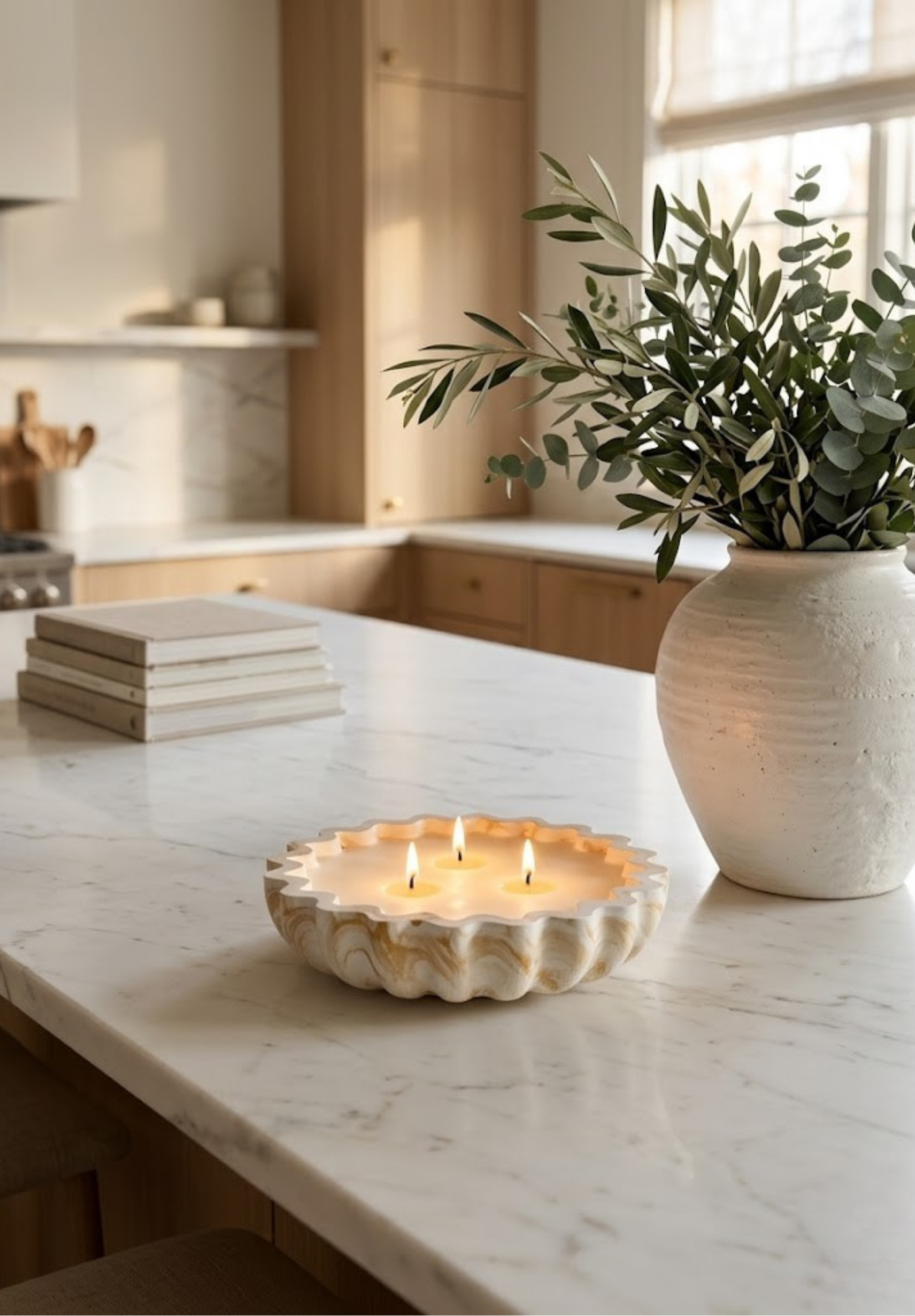 Fluted Candle Bowl | Haven