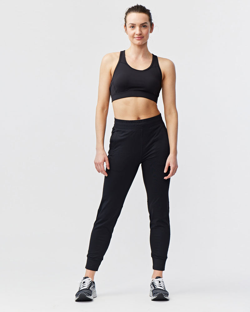 Valia Women's Black Jogger Pants | Haven