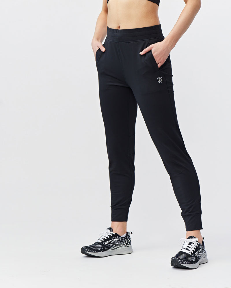 Valia Women's Black Jogger Pants | Haven