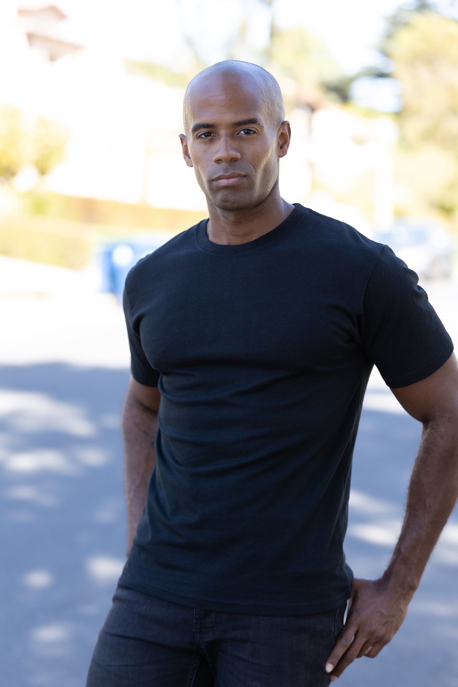 Men's Bamboo Contrast Stitch T-Shirt