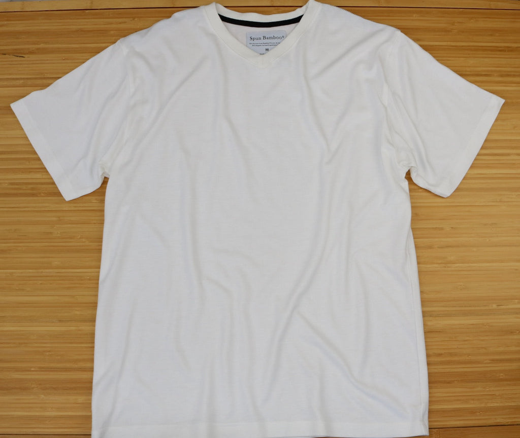 Men's Bamboo Viscose V-Neck T-Shirt | Haven