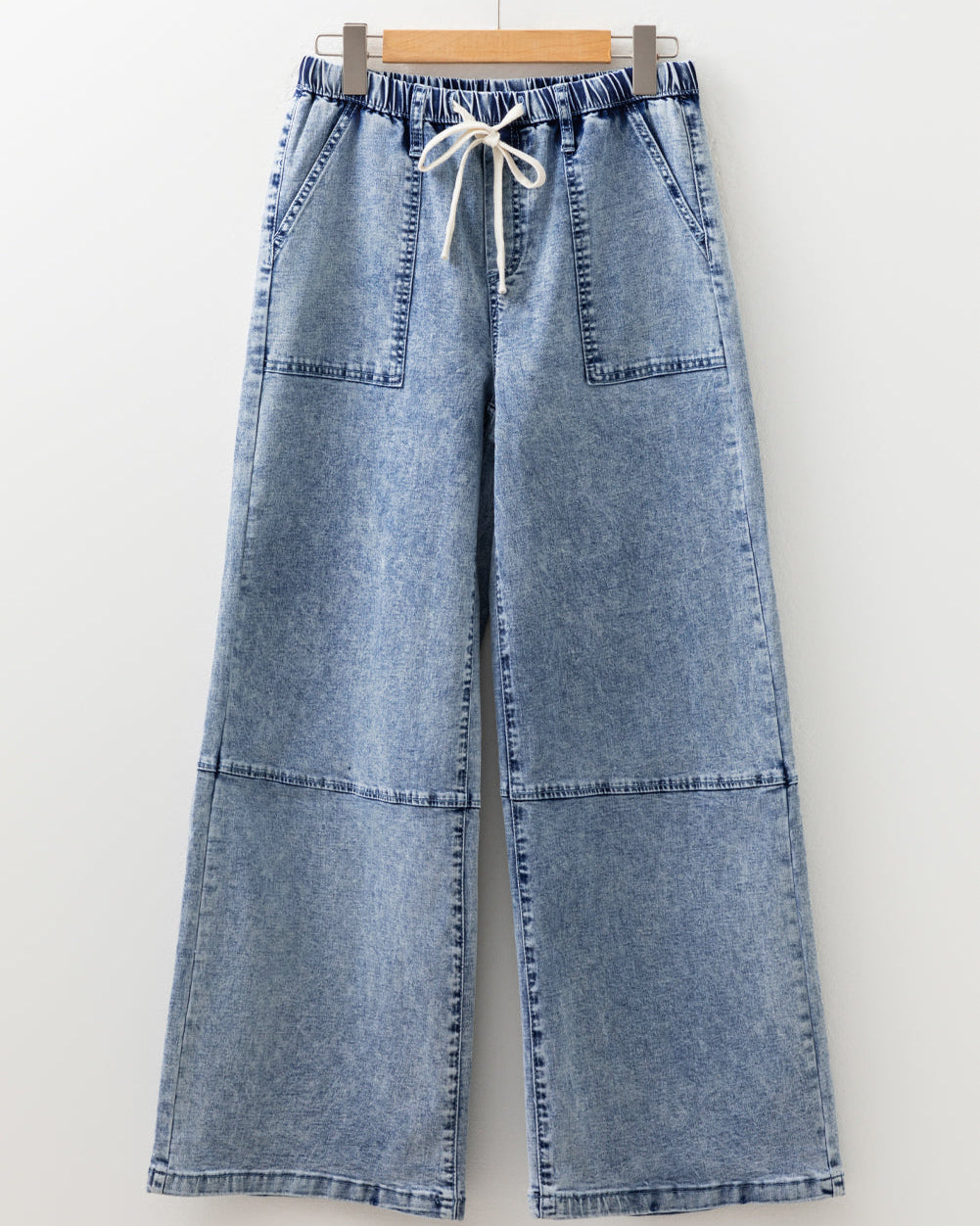 Celestine Acid Wash Barrel Jeans | Haven