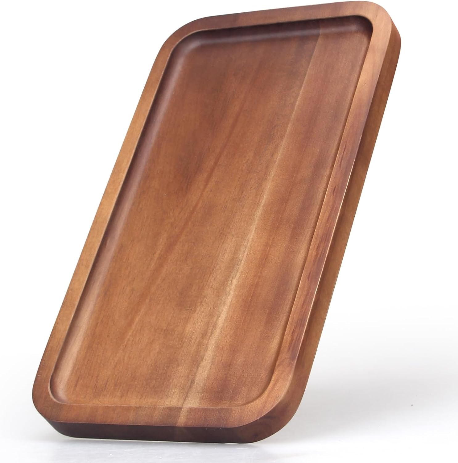 Elegant Acacia Wood Mini Charcuterie Boards - Versatile Rectangle Serving Platters for Cheese, Desserts, and Appetizers - Perfect Home Decor Kitchen Trays