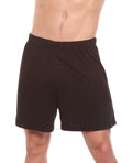 Men's Bamboo Boxer Underwear Black – 5-Pack