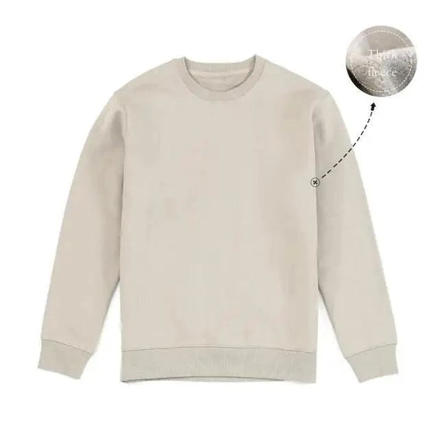 Men's Casual O-Neck Minimalist Sweatshirt