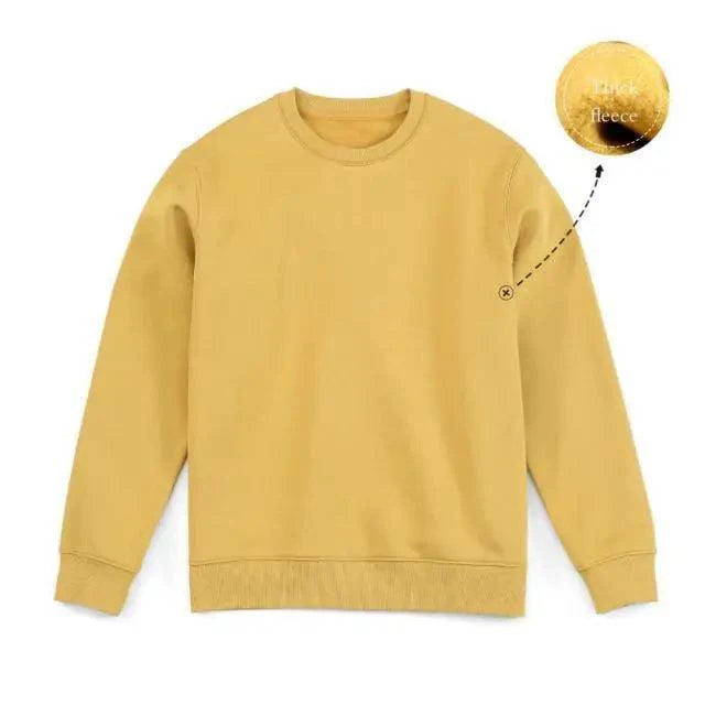 Men's Casual O-Neck Minimalist Sweatshirt