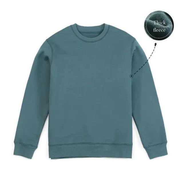 Men's Casual O-Neck Minimalist Sweatshirt