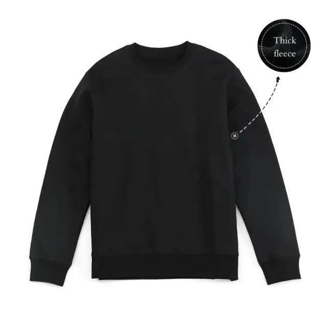 Men's Casual O-Neck Minimalist Sweatshirt