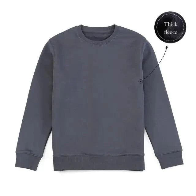 Men's Casual O-Neck Minimalist Sweatshirt