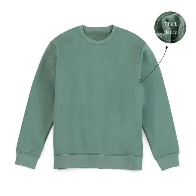 Men's Casual O-Neck Minimalist Sweatshirt