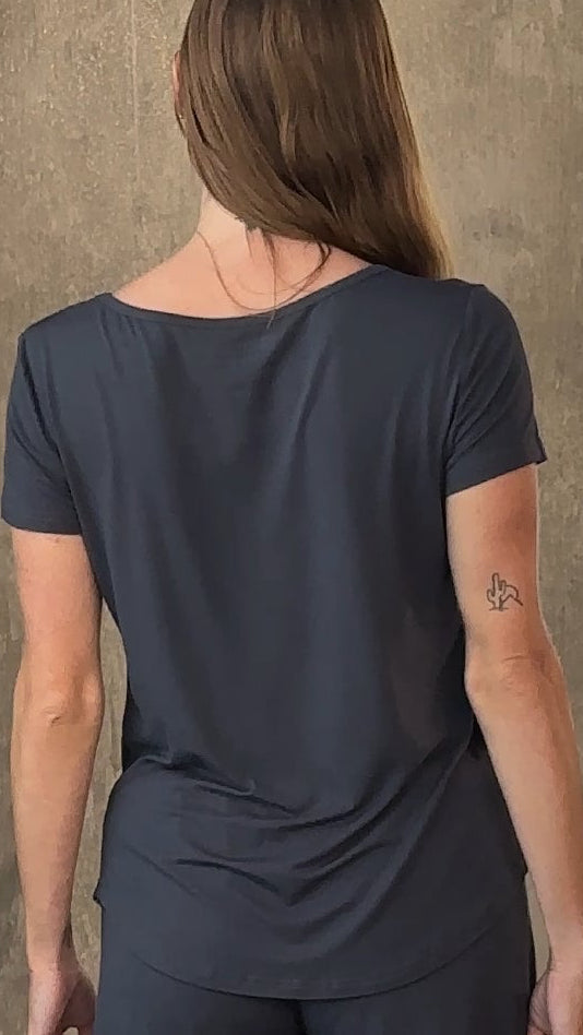 Women's Bamboo Lounge Short Sleeve T-Shirt