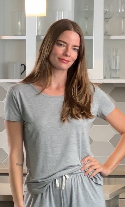 Women's Bamboo Lounge Short Sleeve T-Shirt