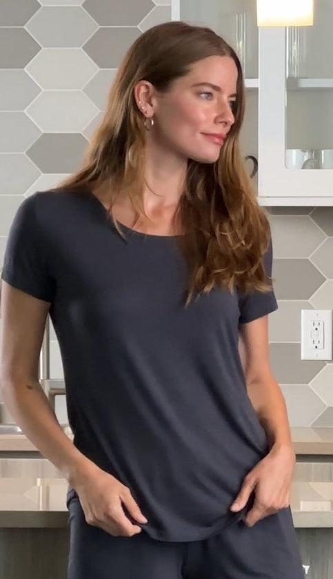 Women's Bamboo Lounge Short Sleeve T-Shirt