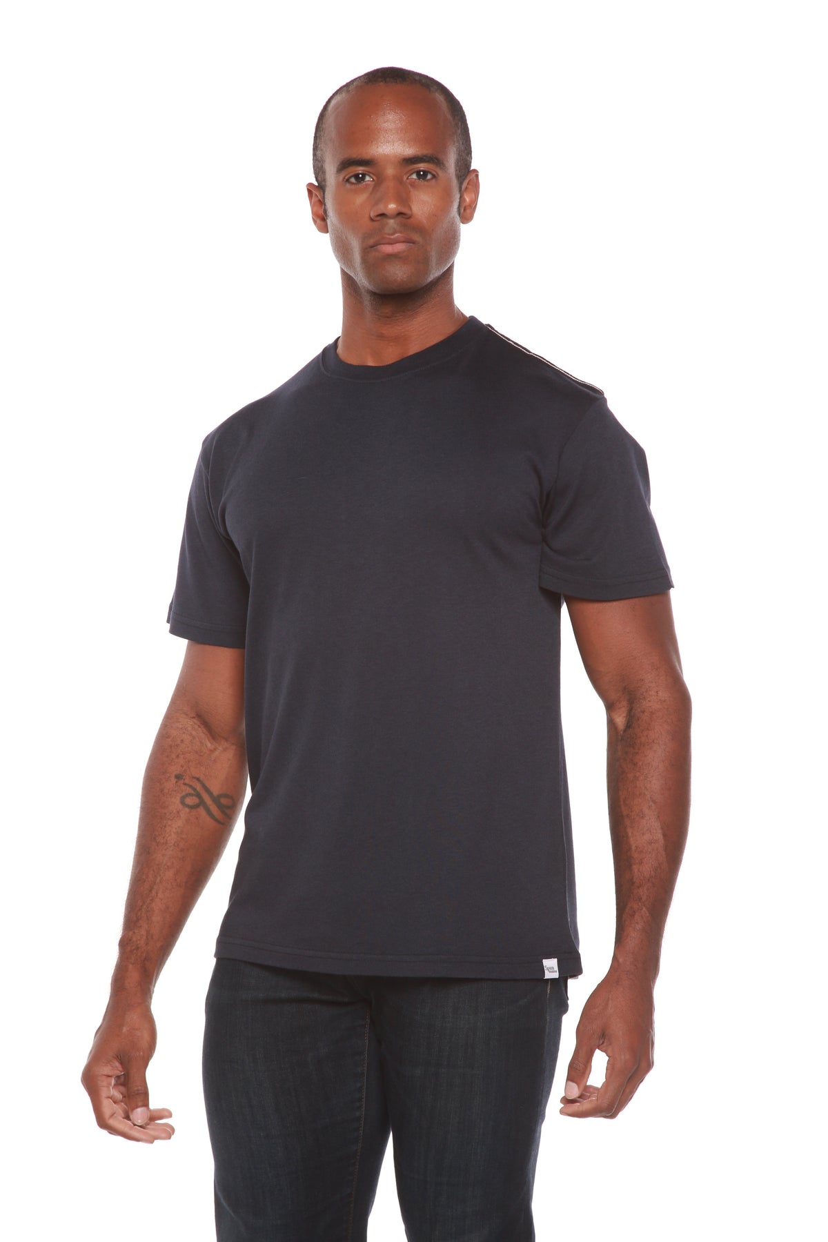 Men's Bamboo Contrast Stitch T-Shirt