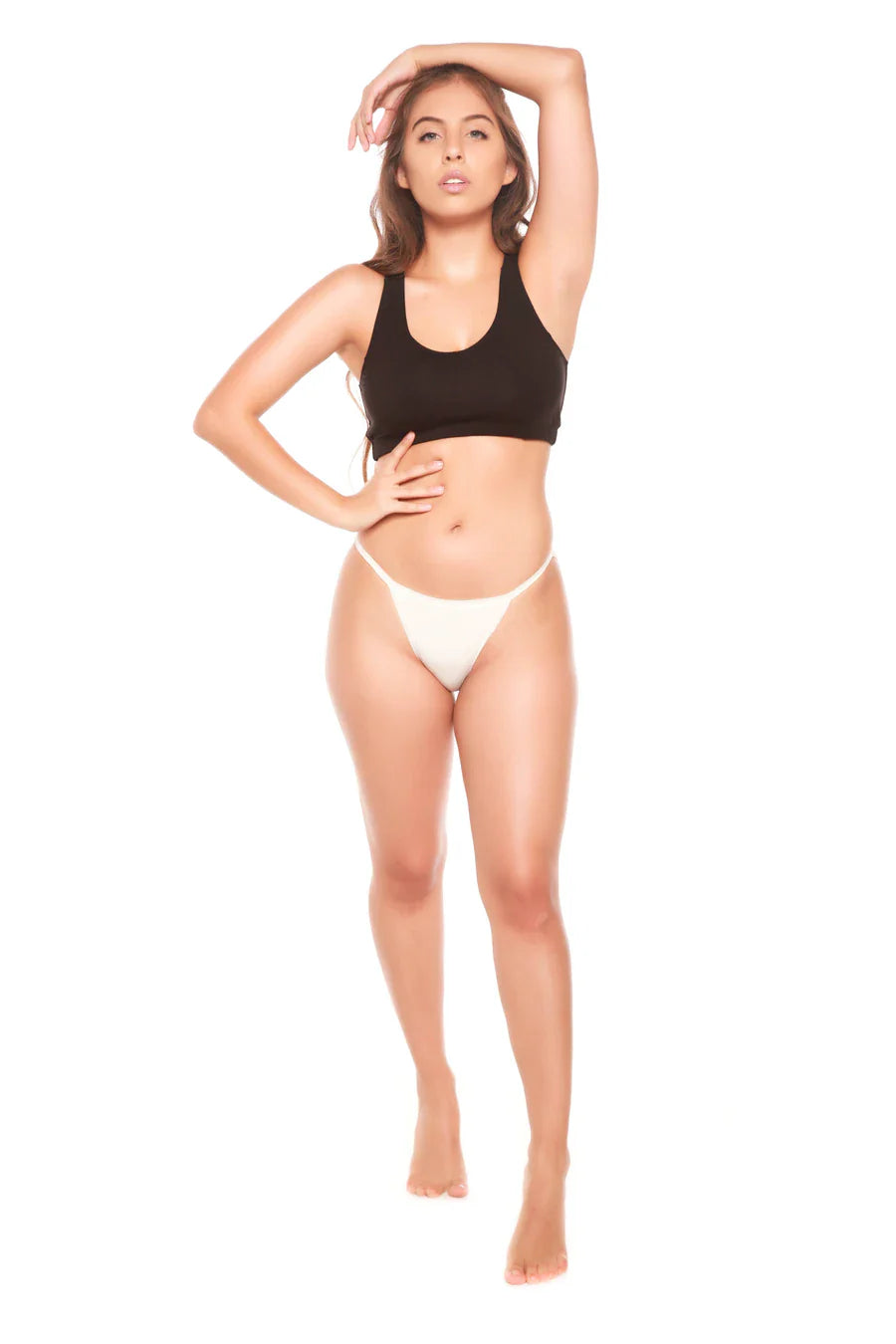Women's Bamboo Bikini Underwear Natural 3-Pack